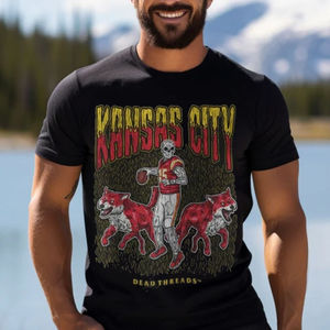 KANSAS CITY FOOTBALL Shirt, Dead Threads, Football Unisex T-shirt Gift For Fan